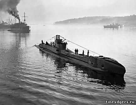Английская подводная лодка «Тетис»