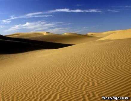 золотой песок Сахары